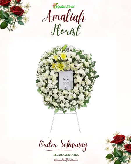 Krans Bunga Duka Maitara Tengah